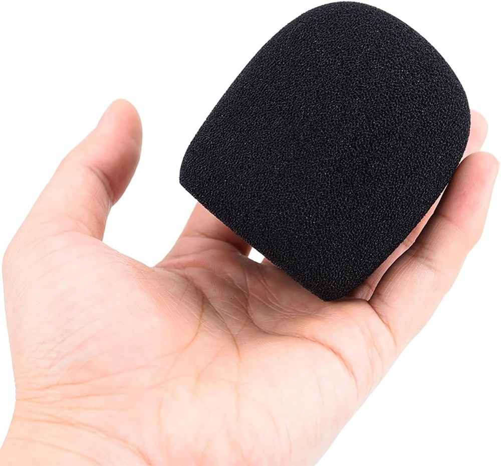 Soft Foam Microphone Windscreens - 5 Pack for Optimal Performance and Hygiene