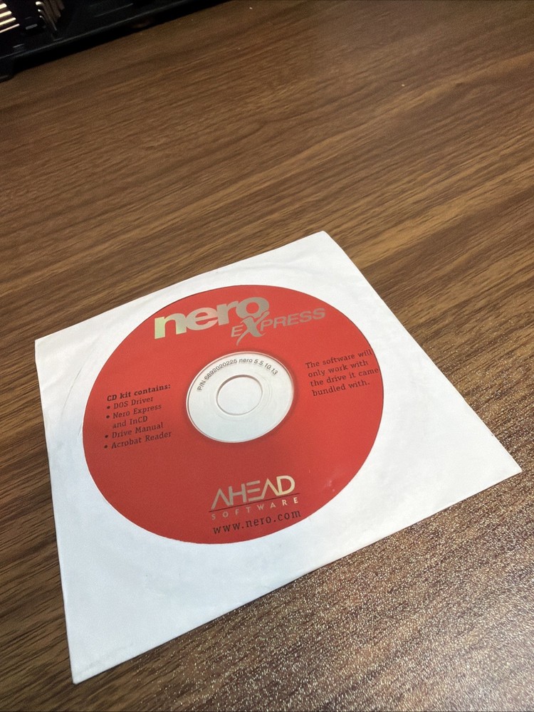 Nero Express CD Kit - Ahead Software - Disc Only - Great Condition