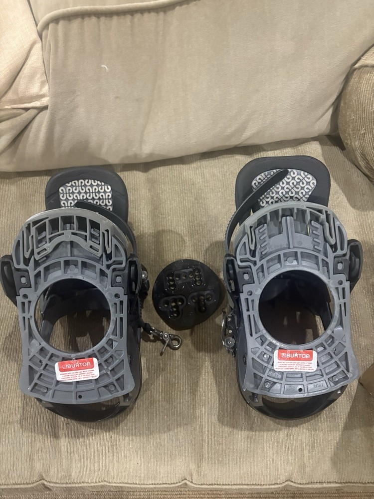 2006 Burton P1 Carbon Bindings w/ Binding Disc (Size 9)