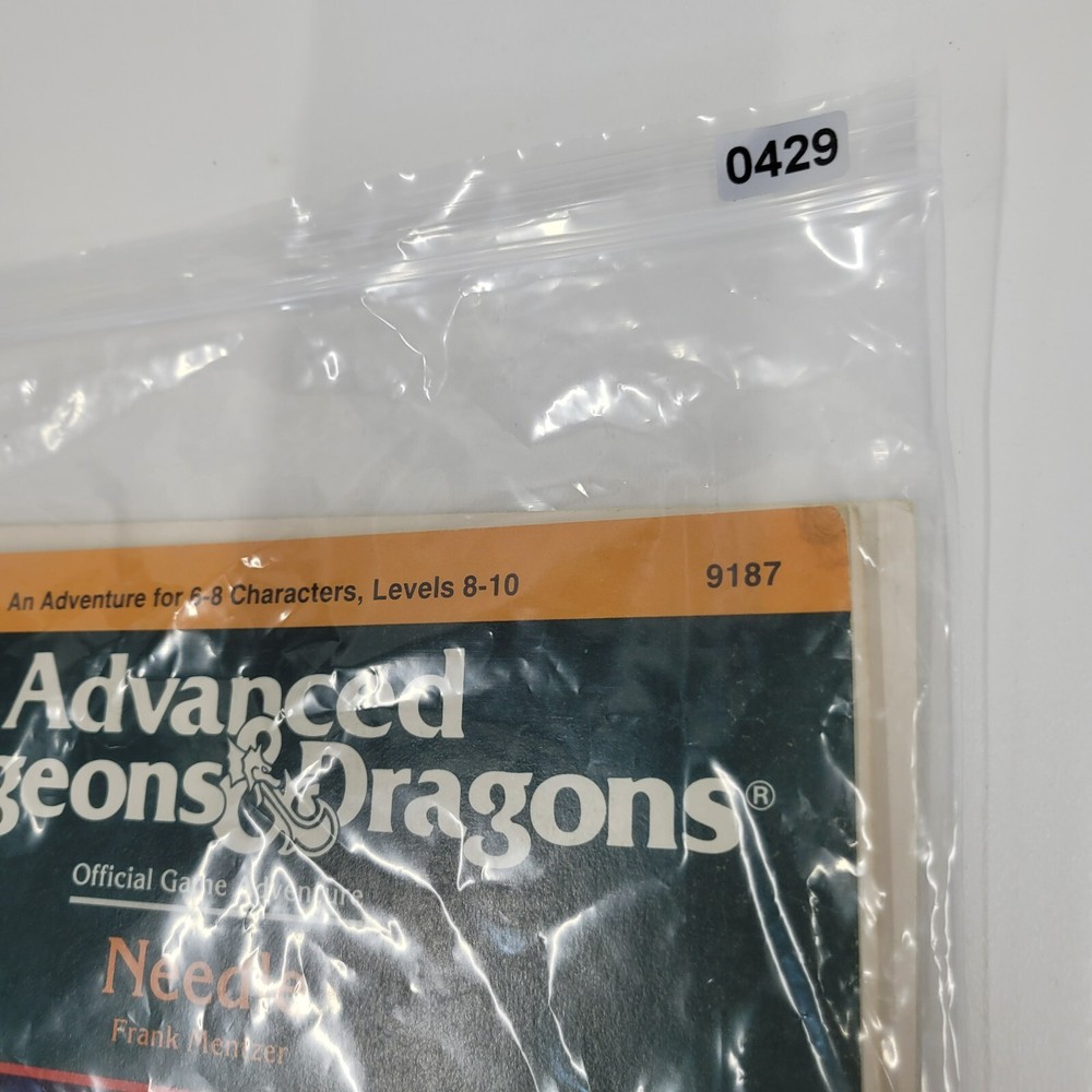 AD&D Needle Adventure Module I11 - 9187 TSR 1987 Complete Original