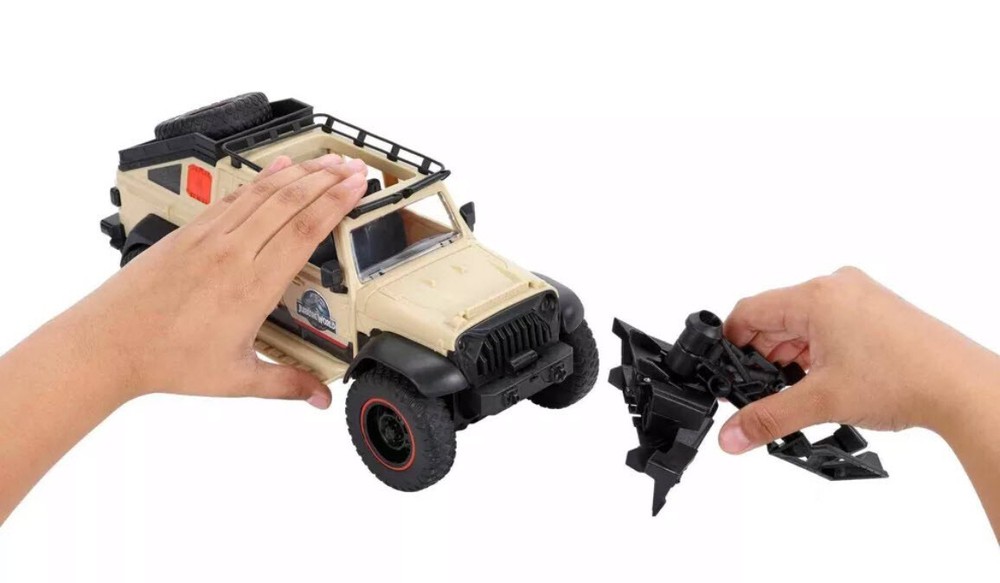Jurassic World RC Jeep GLADIATOR Full Function Control + Dinosaur & Claw 🌟NEW🌟
