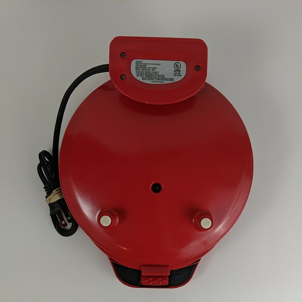 Homemade Cake Pop and Donut Hole Maker RED