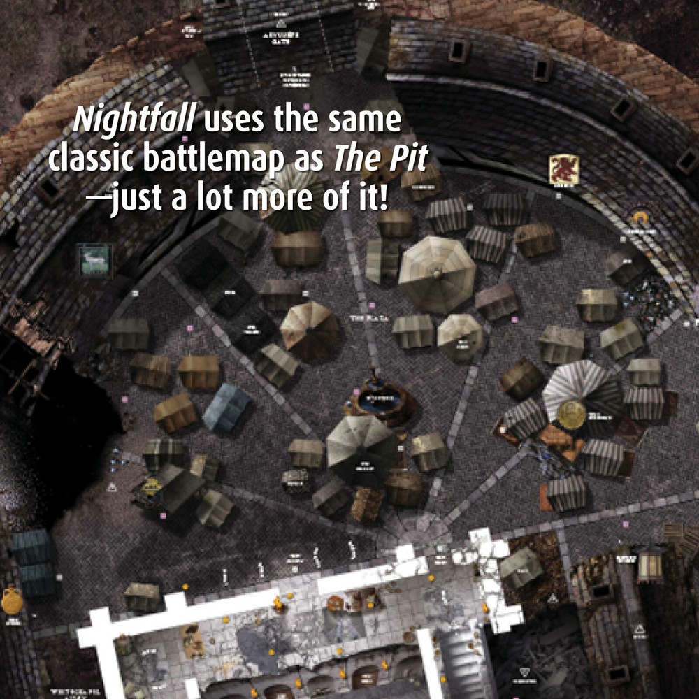 Nightfall with The Pit classic—2 adventures together for the FIRST TIME!
