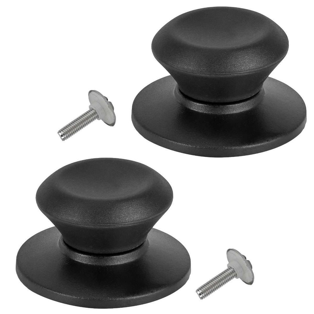 Pot Lid Knobs Handles Replacement Plastic Pan Lid Handle Crock Universal 2 PCS