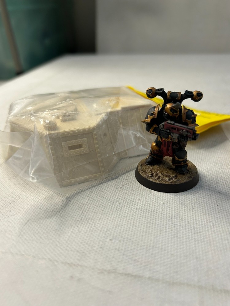 Warhammer 40K Modular Weapon Bunker Armorcast Scenery 28mm Scale NEW OOP