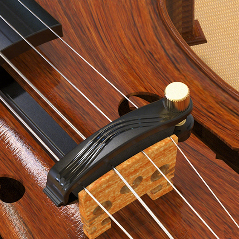 Violin Mute for Violin Practice Silencer Mute Reduces Volume with Protective Pad