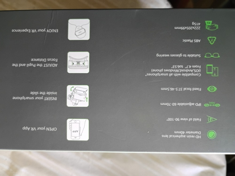 VR Shinecon Virtual Reality Glasses