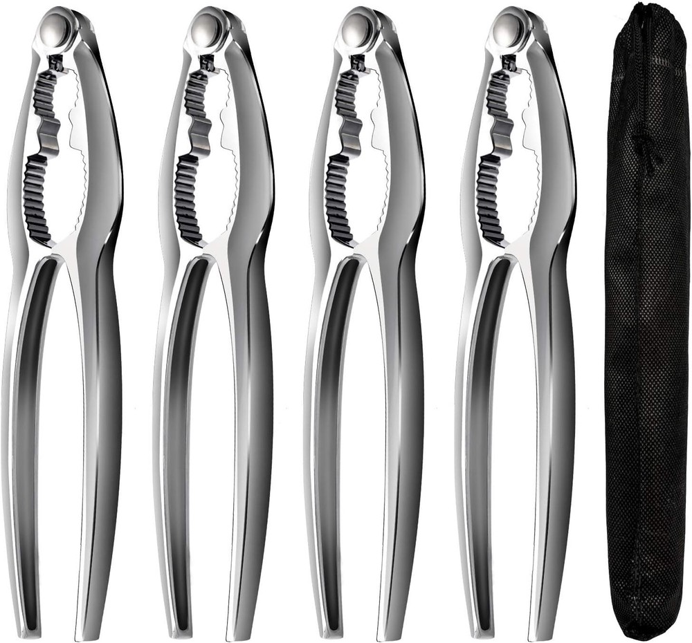 Seafood Crab Leg Cracker Tool Set 4 Pack Nut Crackers
