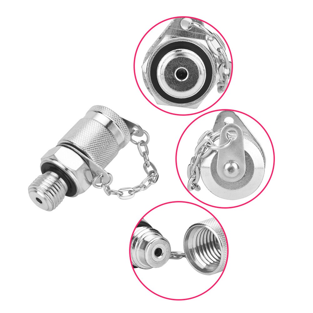 63MPa/630BAR Hydraulic Pressure Test Point Testing Coupling Adapter Tool(G1/4)