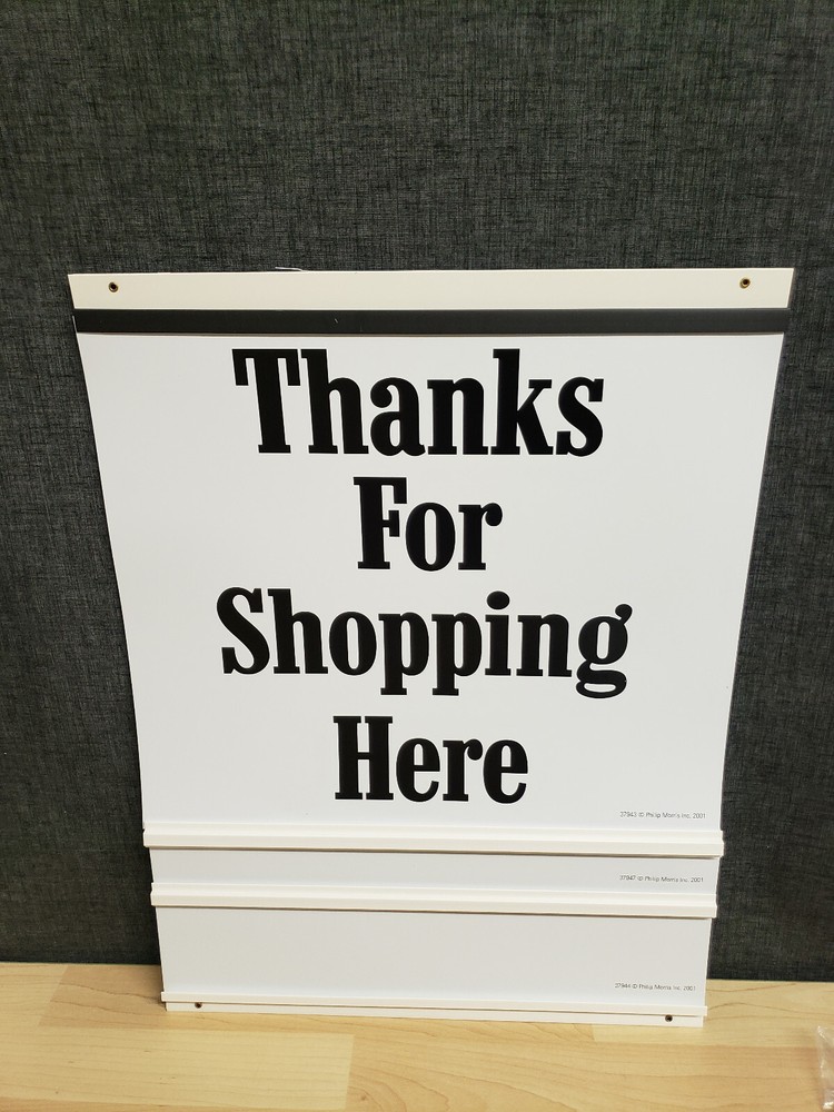 Marlboro RJ Reynolds Store Pricing Sign