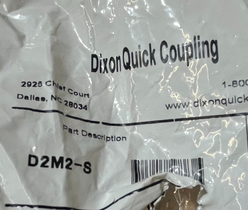 Dixon D2M2-S Male To Industrial Plug