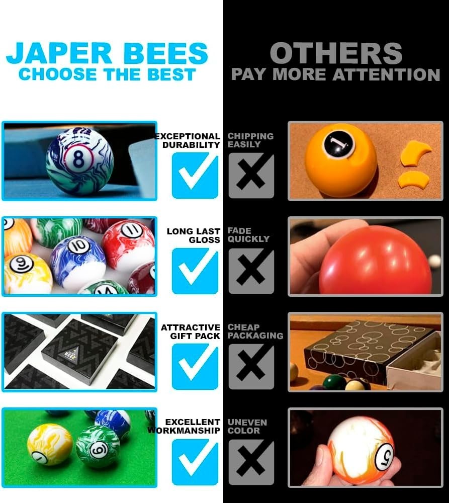 Modern Style Regulation Size Billiard Balls