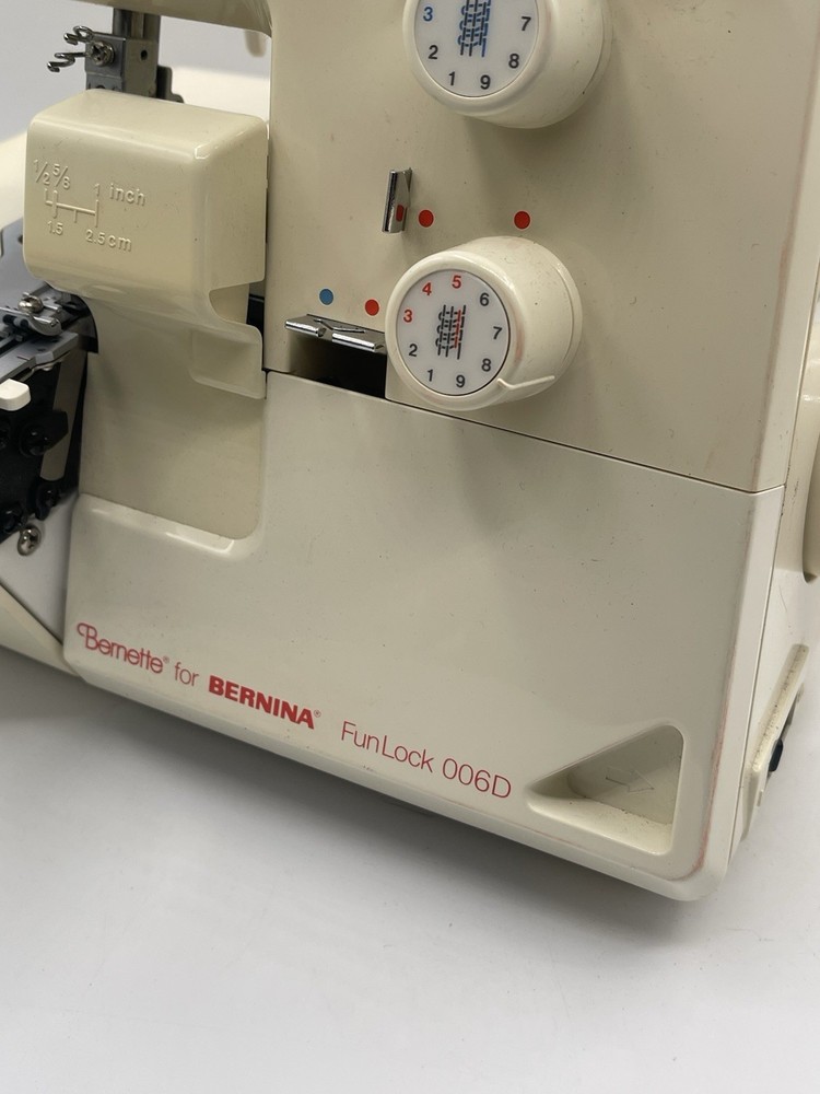 Bernette by Berninia Funlock 006D Sewing Machine, Accessories /Tested & Working