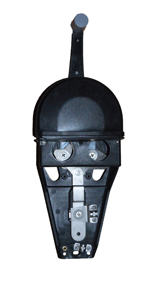 Black Marine Boat Single Lever (Handle) Top-Mount Engine Control for Board