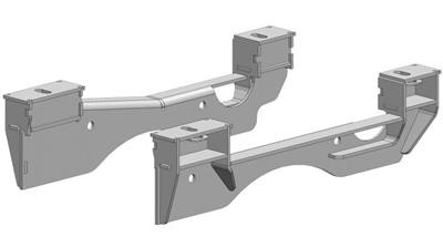 PullRite 2766 ISR Series HITCH FIFTH WHEEL MOUNTING KIT