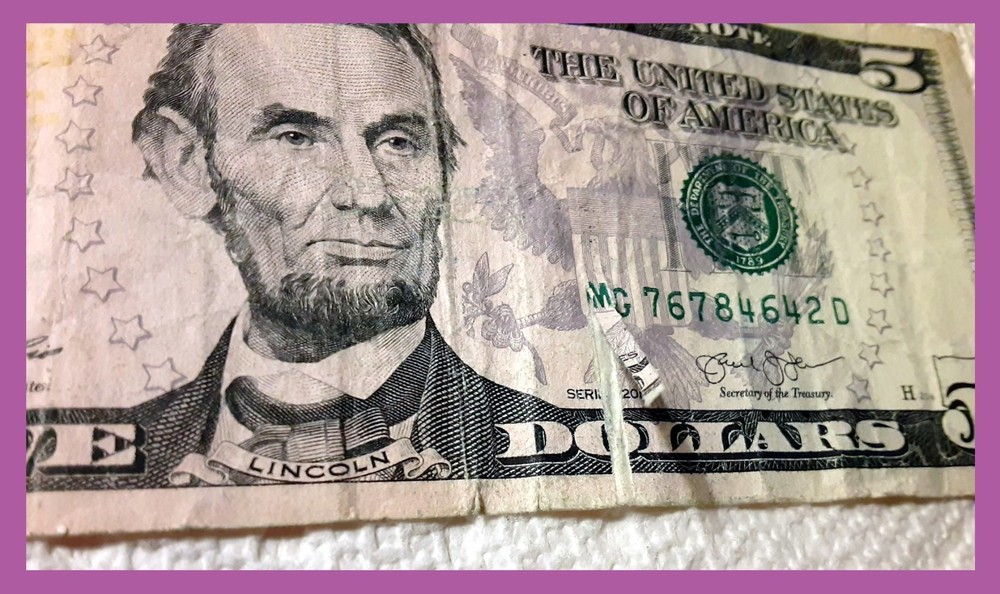 Mint Error Five Dollar Bill (Includes Video)