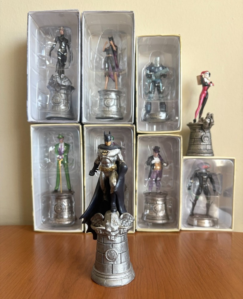 Eaglemoss Dc Universe 9 Chess Pieces