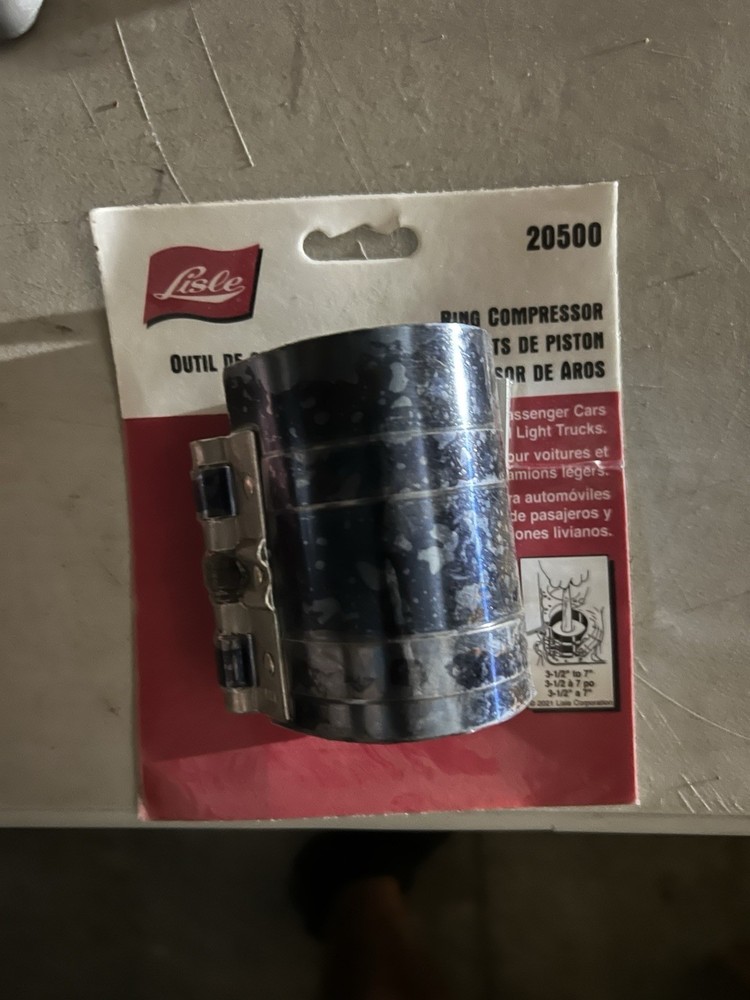 Lisle 20500 Ring Compressor 3 1/2" to 7"