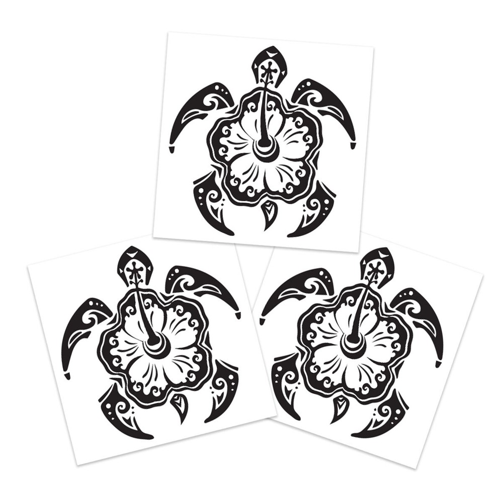 Hibiscus Turtle (3-Pack)
