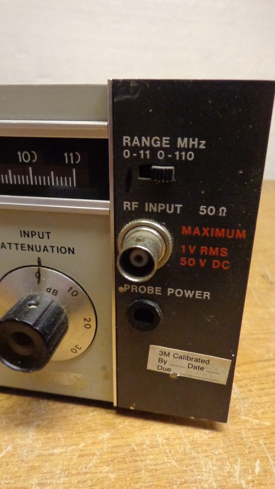 HP SPECTRUM ANALYZER RF SECTION 8553B (UNTESTED SURPLUS)