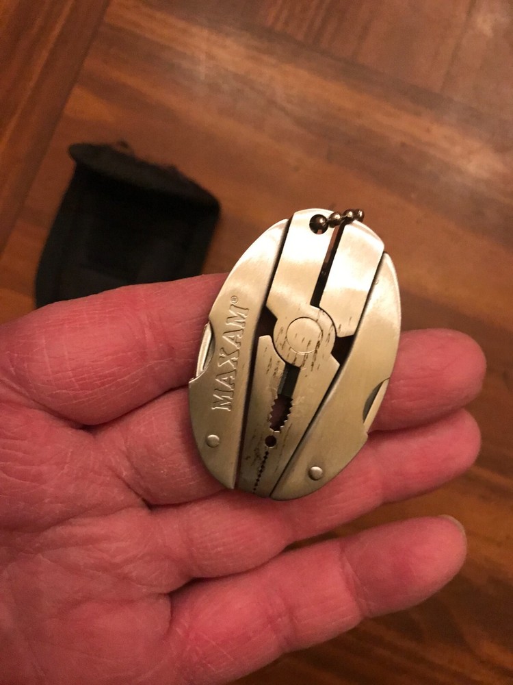 SMALL MAXAM MULTI POCKET TOLL KEY CHAIN WITH BELT POUCH