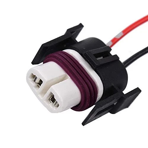 H11 High Temperature Ceramic Headlight Plug Connector Wiring H11 Ceramic Socket
