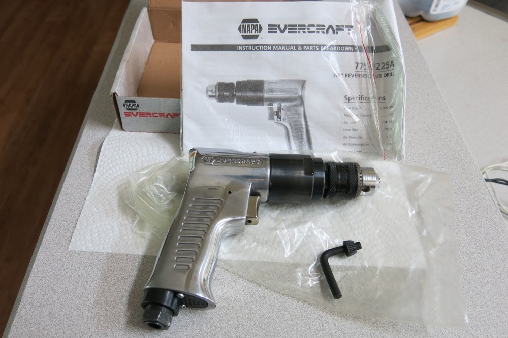Napa Evercraft 3/8 Reversible Air Drill