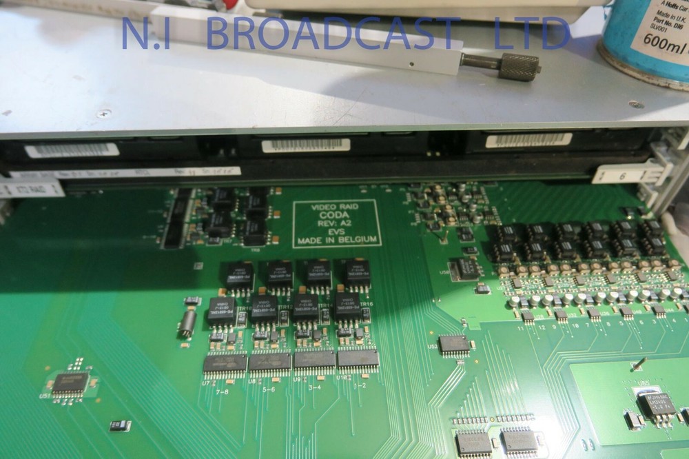 EVS XT2 audio codec for Sd / HD servers full working order