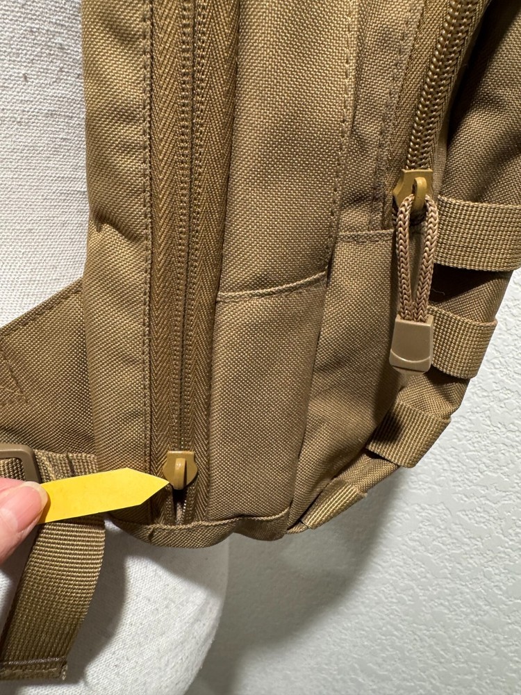 Tactical Hydration Field Pack Tan Color Backpack-No Bladder