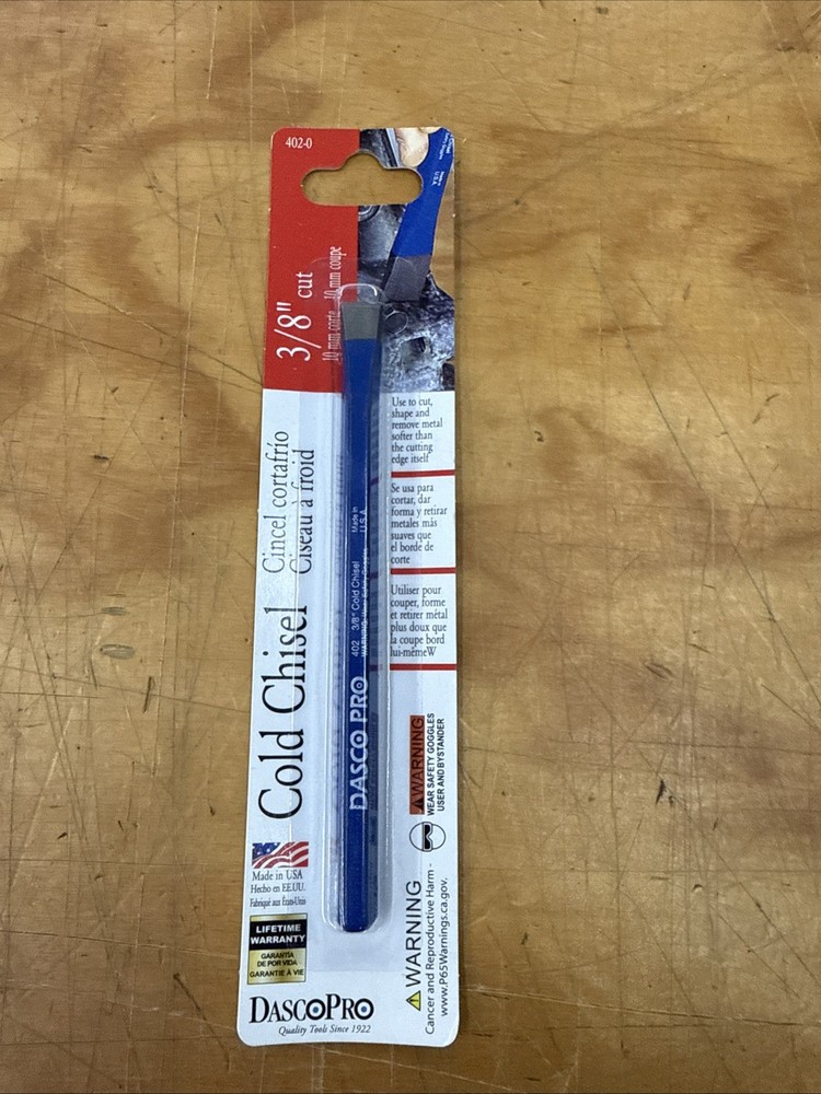 DascoPro 402-0 3/8" Cut Cold Chisel