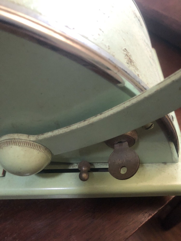 Vintage Paymaster Series X-2000 Check Writer Green