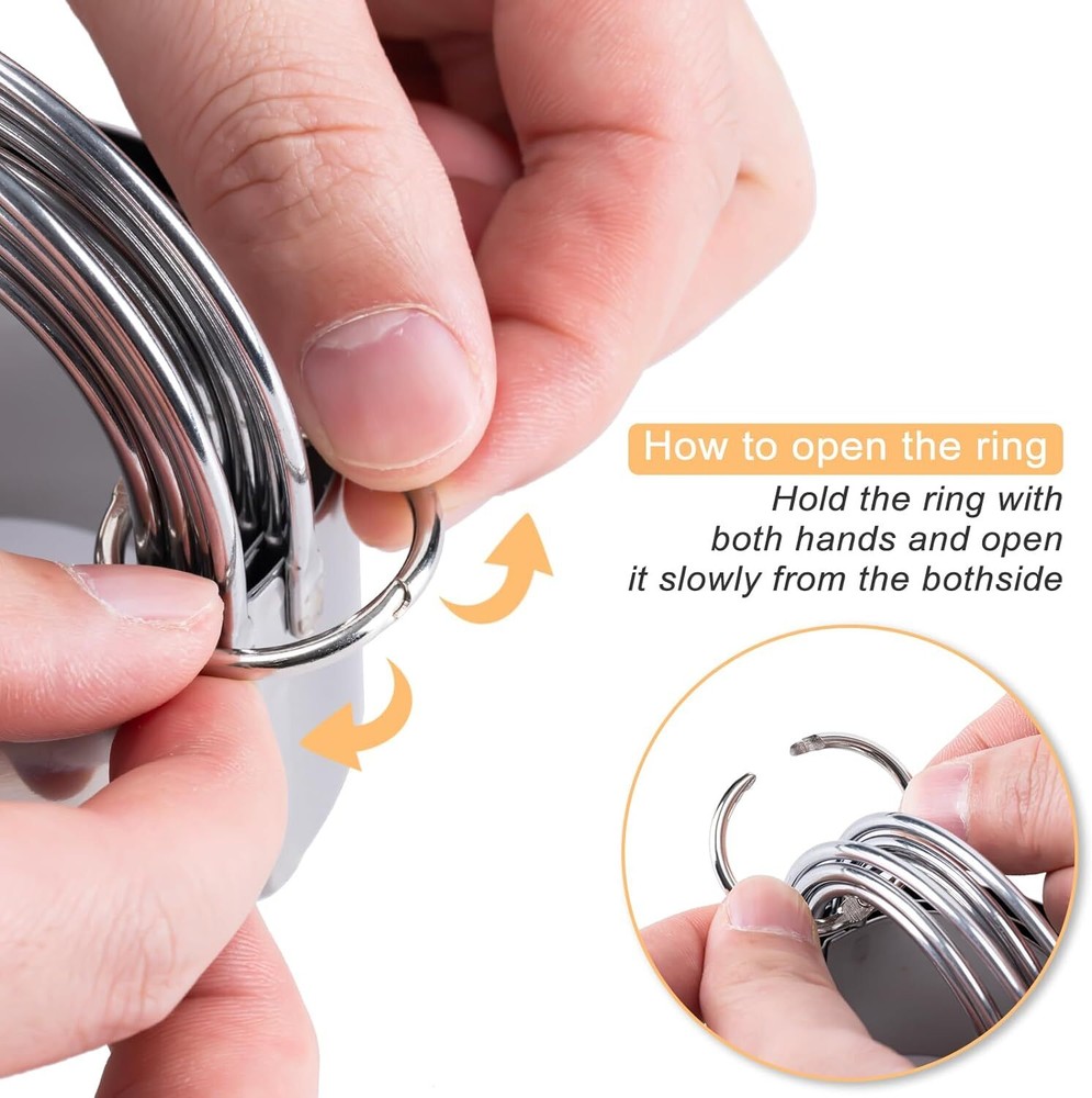 Biscuit Cutter Set Round Cookie Cutters with Handle 5 Pieces 5pcs handle