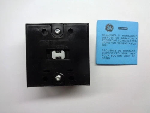 General Electric CR104PXF12 Push/Pull-Button Modification Module, New