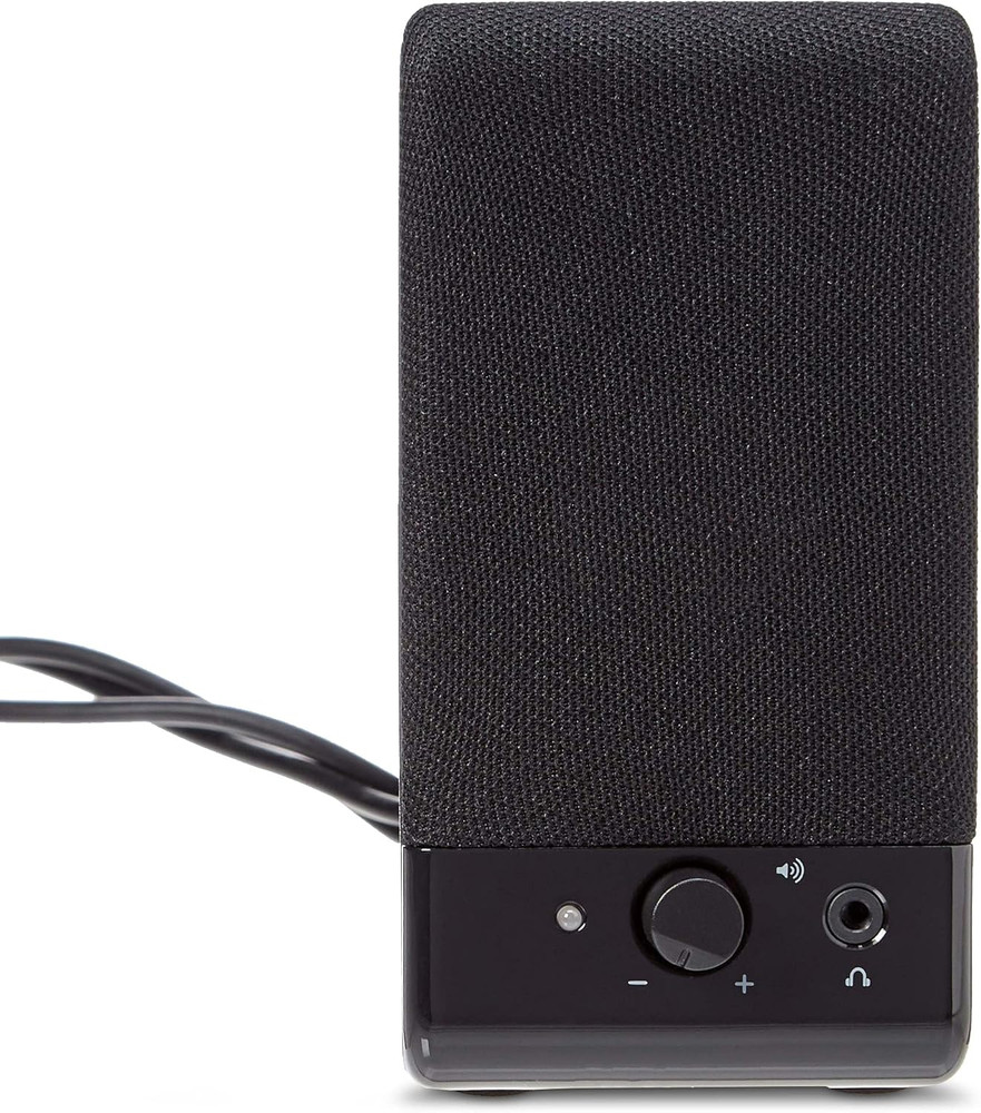 Usb-Powered Computer Speakers with Volume Control for Desktop or Laptop PC, Comp