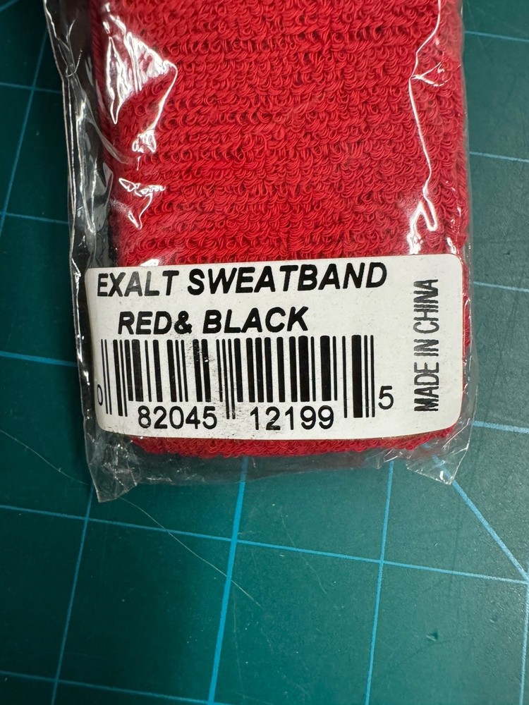 EXALT Sweat Band. BNIB. Rare!