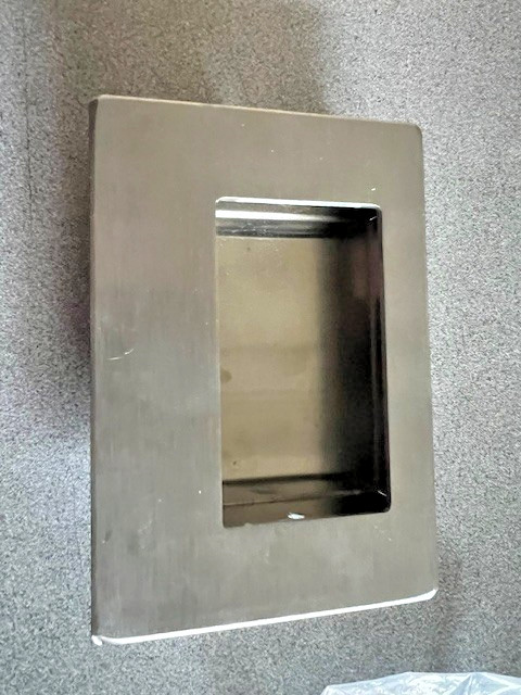 Rockwood 94C.32D Flush Pull, Stainless Steel