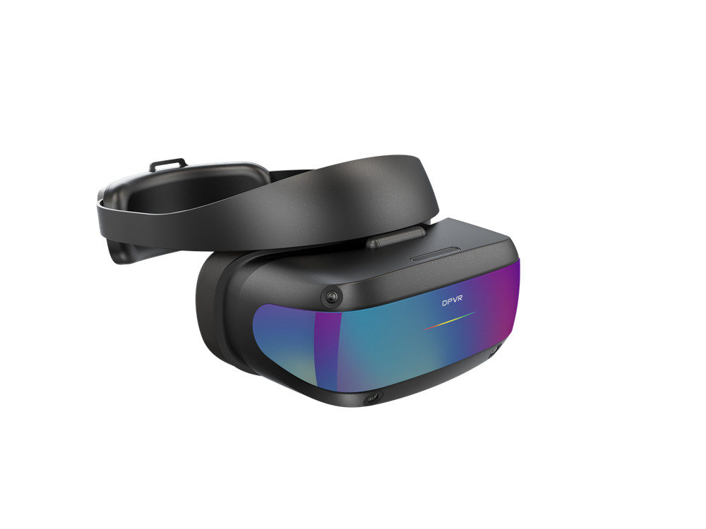 DPVR E4 (Black) PCVR PC Gaming - 120hz Refresh Rate - Inside out Tracking - 116