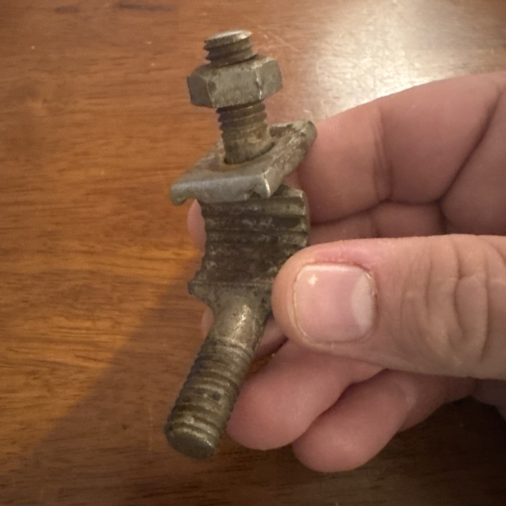 Antique TOC Saddle Clamp Hardware