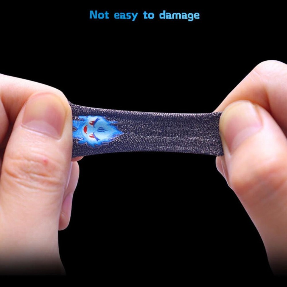 2Pcs Screen Gaming Finger Sleeve Game Controller Sweatproof Finger Cots For PUBG