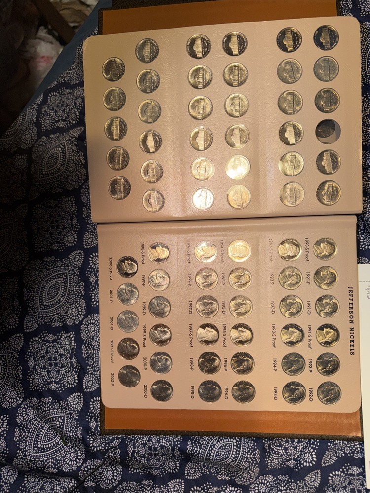 Jefferson Nichols, Including Proof Only Issues 1938–2002