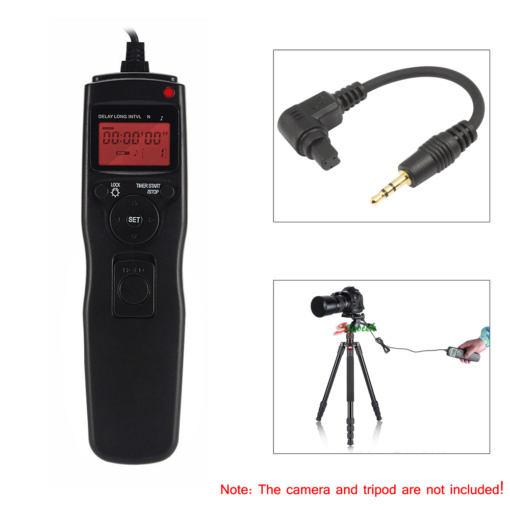 LCD intervalometer Timer Remote Control for Canon EOS 5D Mark II MarkIII IV 50D