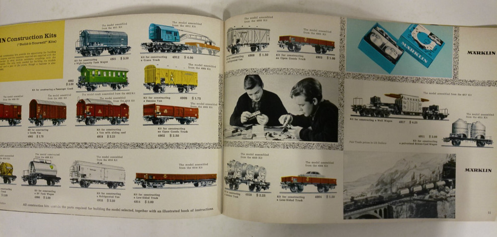 Vintage Marklin 1966/67 Catalog