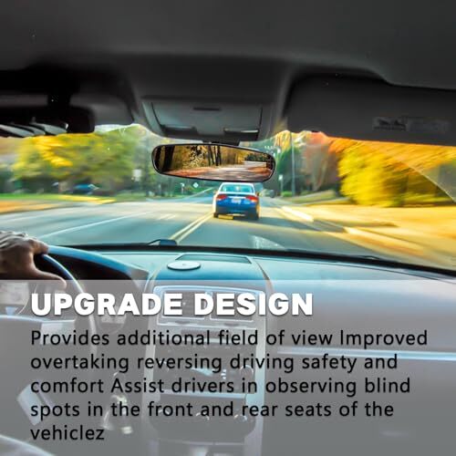 Interior Rear View Mirror Assembly Compatible With 2011-2022 Chevy Cruze