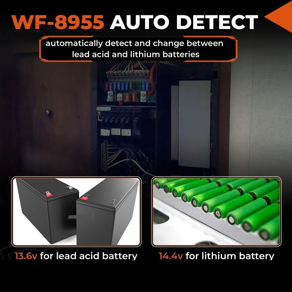 WF-8955-AD-MBA 55 Amp RV Power Converter Main Board Replacement for WFCO Units