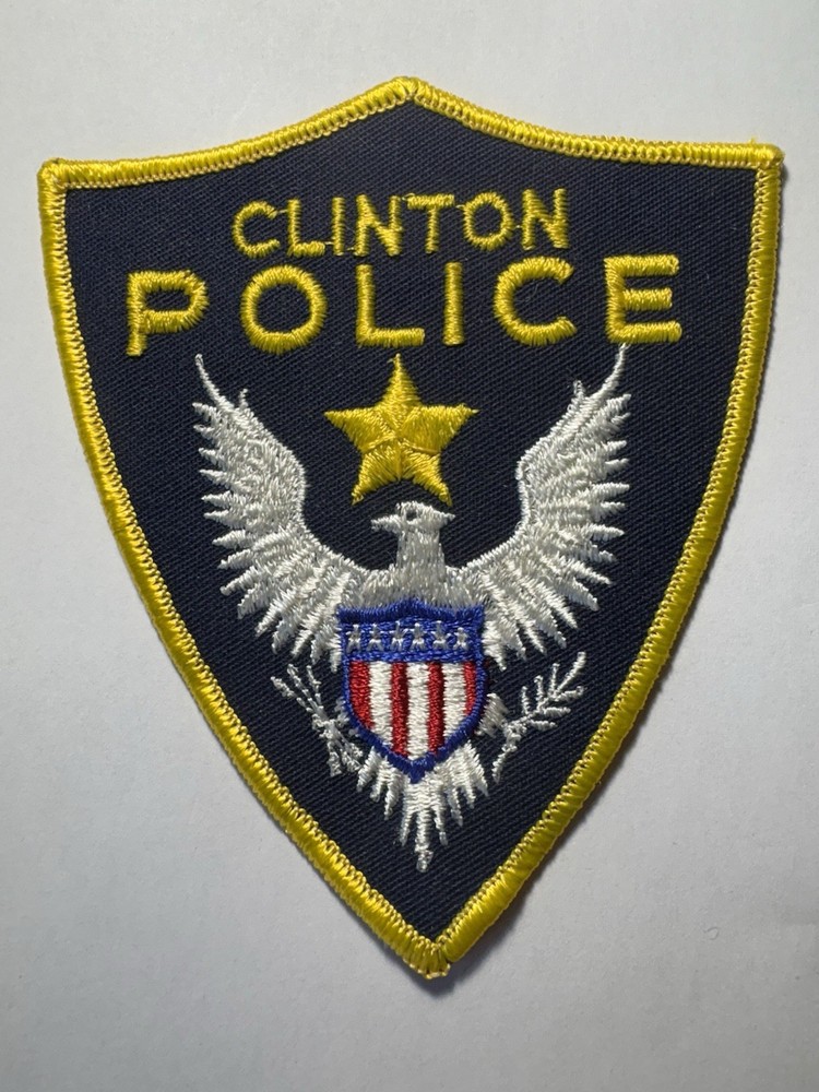 Clinton Illinois Police Patch