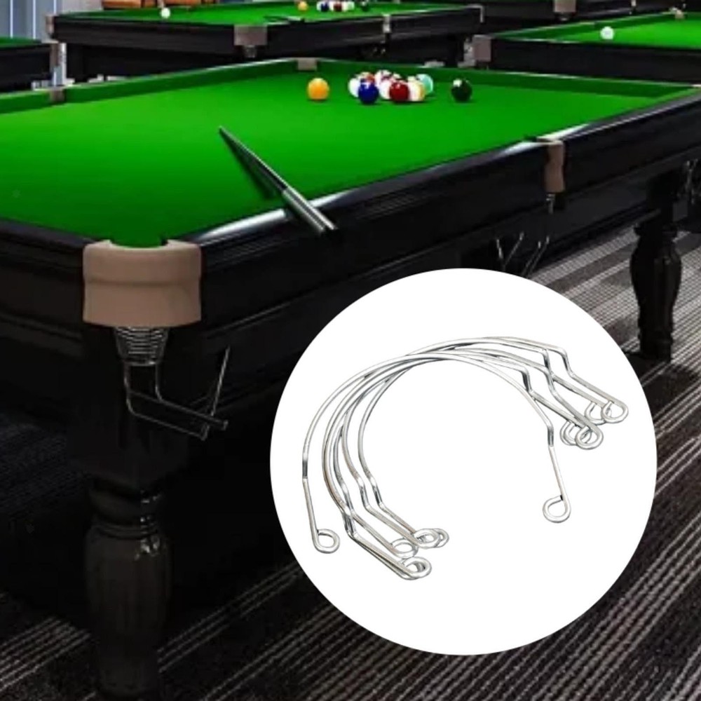 6x Pool Table Net Bag Fixator Easy Installation Billiard Corner Support