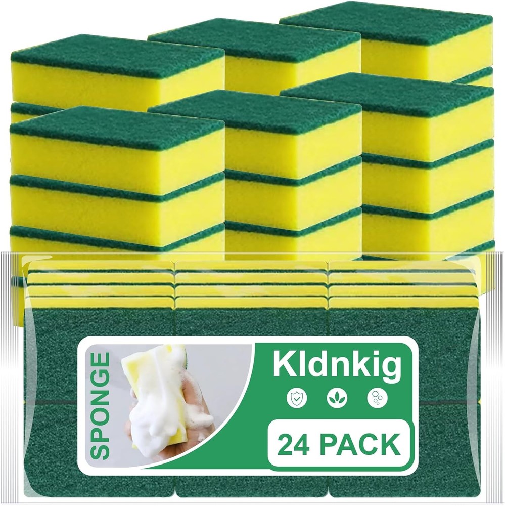 Kitchen Cleaning Spons, Scrub Spons, Non-Scratch Scrub Dish Spon