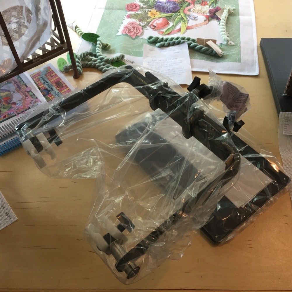 Needlework System 4 Lap Table Stitching Stand with Q-Snap Clamp attachment