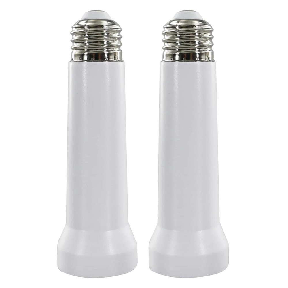 Light Socket Extender, E26/E27 Light Bulb Socket Extender Standard Medium Base,