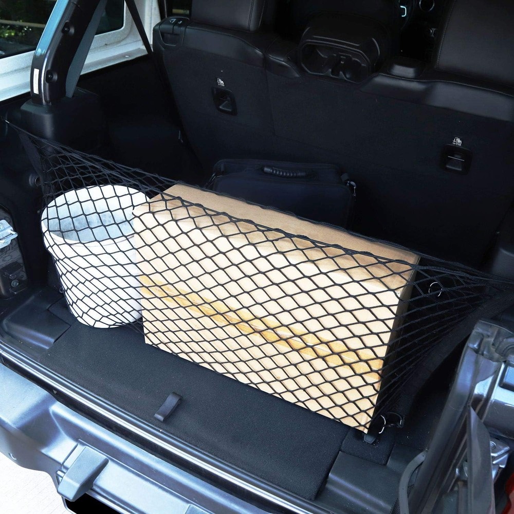 40 x 18-inch Universal Mesh Envelope Trunk Cargo Elastic Mesh